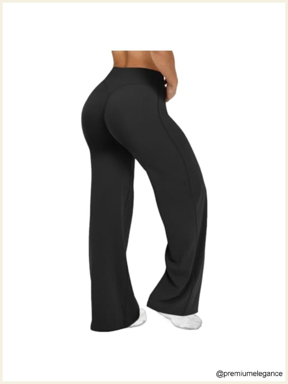 High Waist Wide Leg Yoga Pants Booty Lifting Gym Leggings Sweatpants
